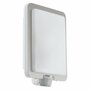 Wandlamp Mussotto RVS met Sensor