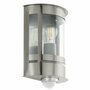 Wandlamp Tribano RVS met Sensor