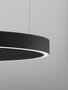 Hanglamp Elowen Up/Down 80cm Zwart 3000K Dimbaar