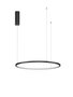 Hanglamp Tarquin 60cm Zwart 3000K Dimbaar