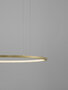 Hanglamp Tarquin 60cm Goud 3000K Dimbaar