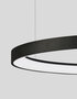 Hanglamp Pertino 60cm Zwart 3000K Dimbaar