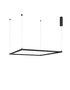 Hanglamp Eterna 100x100cm Zwart 3000K Dimbaar