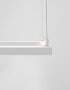 Hanglamp Eterna 100x100cm Wit 3000K Dimbaar