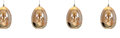 Hanglamp Golden Egg 5 Recht