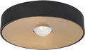 Plafondlamp Bright M Zwart/Goud