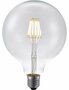 LED E27 G125 Helder 6,5 Watt Dimbaar