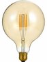 LED E27 G125 Amber 7 Watt Dimbaar