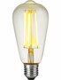 LED E27 ST64 Helder 4,5 Watt Dimbaar