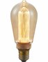 LED E27 Vintage ST64 Amber 3,5 Watt Dimbaar