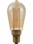 LED E27 Vintage ST64 Amber 3,5 Watt Dimbaar