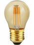 LED E27 Kogel G45 Amber 4 Watt Dimbaar