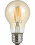 LED E27 A60 Amber 4 Watt Dimbaar