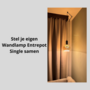 Stel je eigen Wandlamp Entrepot Single samen