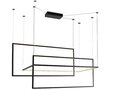 Hanglamp Geometric Zwart